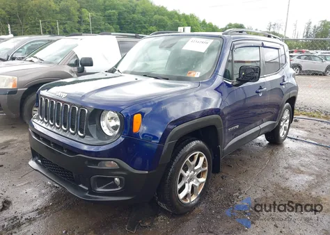 2016 Jeep Renegade Latitude z USA, uszkodzony, nr VIN ZACCJBBT0GPC86594